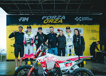 Das X-GRIP-Team mit den Brightmore-Brüdern