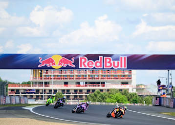 MotoGP-Action auf dem Circuit Bugatti in Le Mans