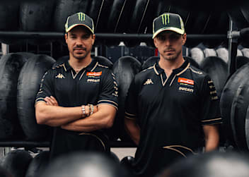 Die VR46-Piloten Franco Morbidelli und Fabio Di Giannantonio