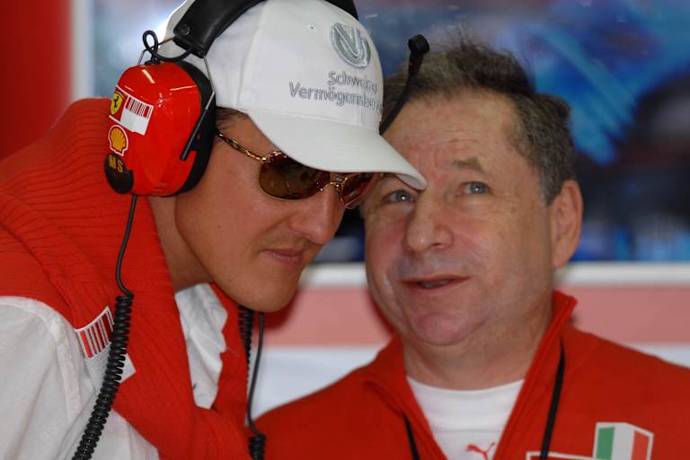 Michael Schumacher und Jean Todt 2007