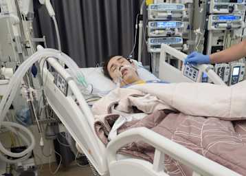 Ivano van Erp auf der Intensivstation