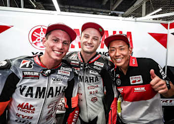 Yamaha-Werksteam: Locatelli, Miller und Nakasuga
