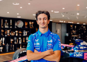 Gabriele Mini fährt am Freitag in Mexiko im F1-Auto. Er ist F2-Vierter