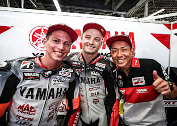 Yamaha-Werksteam: Locatelli, Miller und Nakasuga