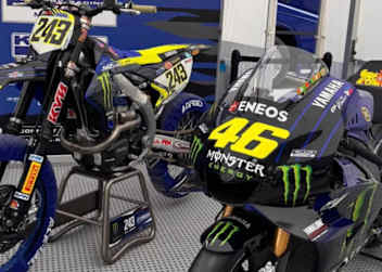 Rossis Bikes diente als Designvorlage