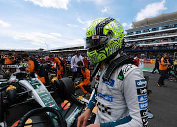 Lando Norris in Silverstone
