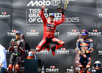 Marc Marquez siegte in Brünn vor Marco Bezzecchi und Pedro Acosta