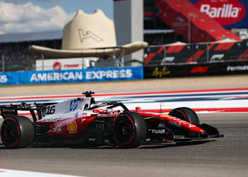 Charles Leclerc im Ferrari
