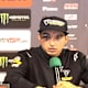 MX2-WM-Leader Guillem Farres (Triumph) kam mit einem blauen Auge davon