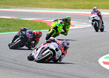 Miller vor Quartararo, Morbidelli und Teamkollege Toprak