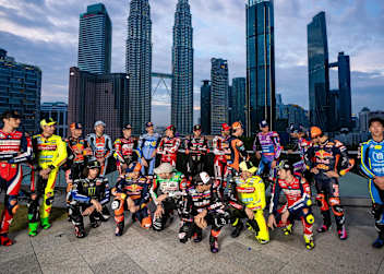 Das MotoGP-Fahrerfeld 2026 beim Saisonstart-Event in Kuala Lumpur