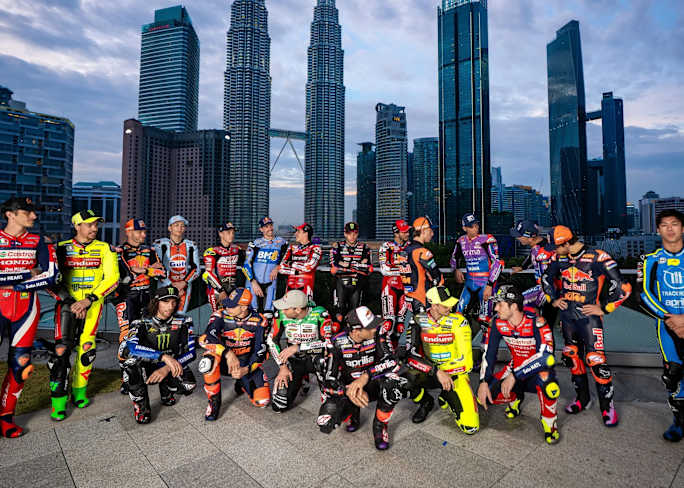 Das MotoGP-Fahrerfeld 2026 beim Saisonstart-Event in Kuala Lumpur
