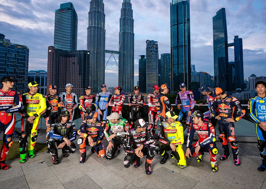 Das MotoGP-Fahrerfeld 2026 beim Saisonstart-Event in Kuala Lumpur