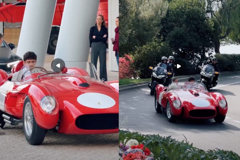 Charles Leclerc und seine Alexandra