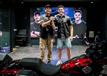 Die Fahrer für Niti Racing: Dimas Ekky Pratama und Oscar Gutierrez