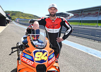 KTM-Testfahrer Jonas Folger