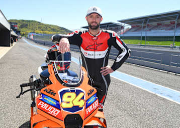 KTM-Testfahrer Jonas Folger