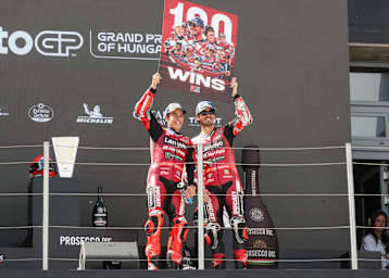 Marquez und Bagnaia feierten in Ungarn 100 Siege des Ducati-Werksteams