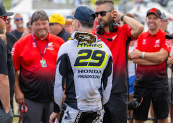 Chance Hymas gewann in Budds Creek