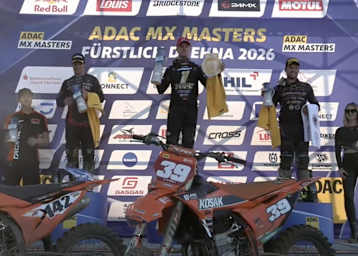 Das Podium in Drehna