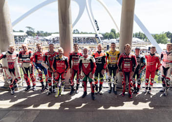 Die Superbike-Asse mit zahlreichen Ducati-Legenden