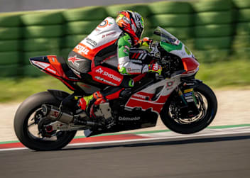Axel Bassani war der beste Nicht-Ducati-Pilot