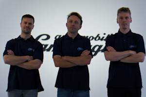 Patric Niederhauser, Marco Mapelli und Luca Engstler für Rutronik Racing