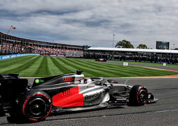 Nico Hülkenberg mit seinem Audi in Australien