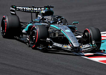 George Russell war im ersten freien Suzuka-Training der Schnellste