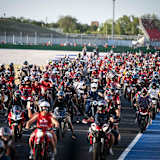 Einer der Höhepunkte der WDW: Aufstellen zur grossen Parade