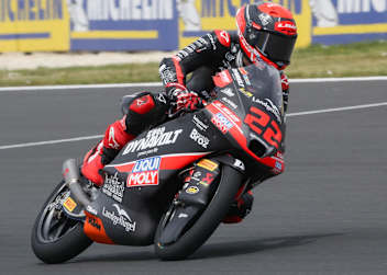 Schnellster Moto3-Pilot im Q2: David Almansa (Intact GP)