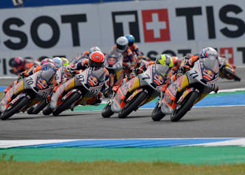 Carlos Cano gewann in Assen erstmals als Red Bull Rookie