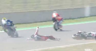 Tommy Bridewell flog im fünften Gang bei Vollgas ab