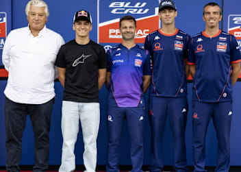 Campinoti, Carpe, Borsoi, Ferrandez und De Angelis (von links)