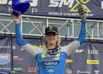 Lotte van Drunen feiert ihr Podium in High Point
