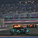 2025 gab Bernd Mayländer in Katar noch im Safety-Car von Aston Martin Gas