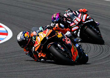 KTM-Ass Pedro Acosta fuhr bis zum Crash vor Jorge Martin