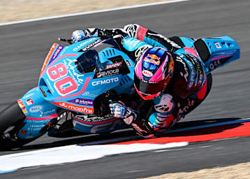 Sturz nach P1-Runde: Aspar-Pilot David Alonso