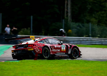Kiano Blum im spektakulären Ford Mustang auf dem Salzburgring