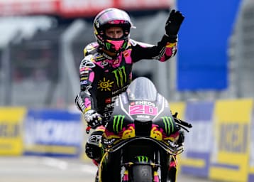 Fabio Quartararo fuhr im Spezialdesign