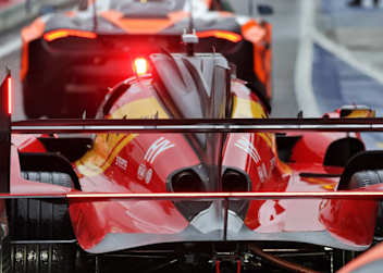 Heck des Ferrari 499P