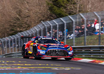 Max Verstappen mit seinem GT3-Mercedes