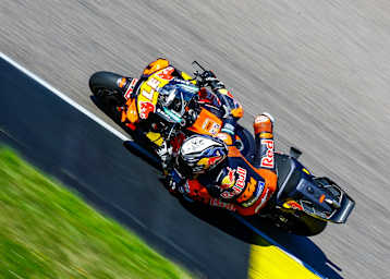 KTM-Spitzenfahrer Pedro Acosta: Platz 4 auf dem Sachsenring