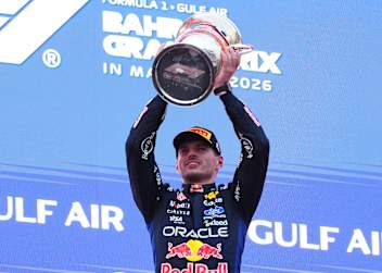 Bahrain-Sieger Max Verstappen