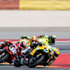 Misano, Superpole: Eine Kawasaki Ninja vor zwei Aprilia RS660