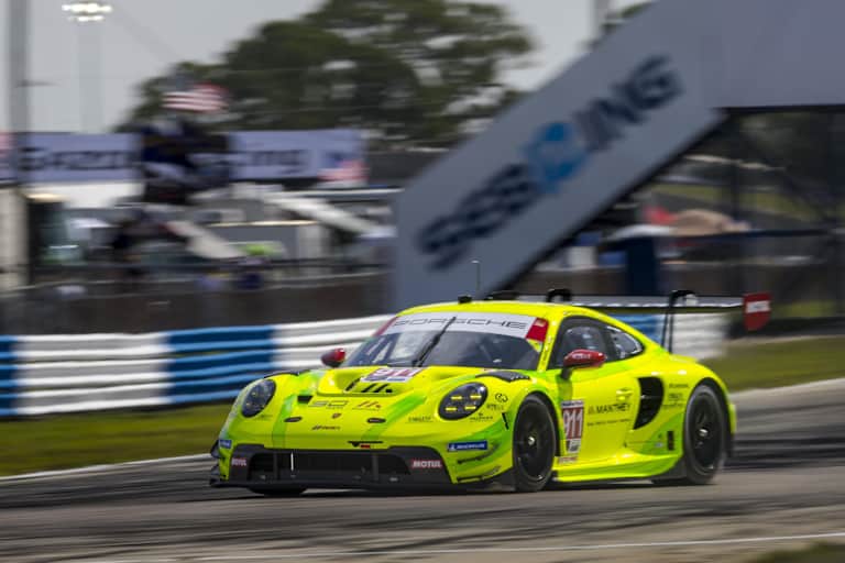 Der Porsche 911 GT3 R von Manthey in Sebring