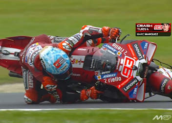 Weltmeister Marc Marquez flog ab – und dann zur Pole-Position