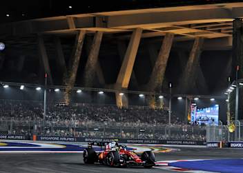 Lewis Hamilton in Singapur