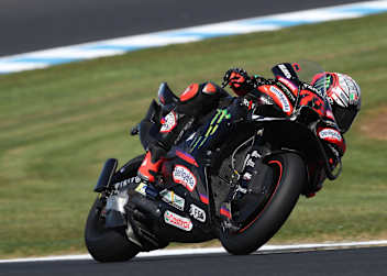 Aprilia-Pilot Marco Bezzecchi erlebte ein aufregendes Zeittraining