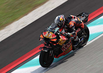 KTM-Pilot Pedro Acosta: Sieger des Sprints in Sepang